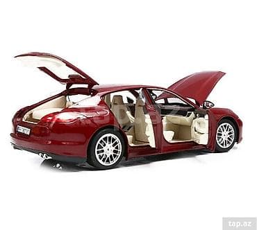 ucuz gitara: Porsche Panamera 1:18 miqyaslı kolleksiya modeli - Rəng: tünd — 4