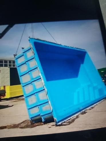 Peyk antenalarının quraşdırılması: Fiberglas hovuz kasaları və su anbarları - Material: yüksək — 8