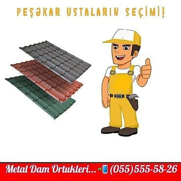 Metal dam örtükləri