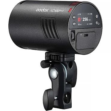 adapt: Godox AD100Pro II portativ studiya flaşı - 100Ws güc, 1/256–1/1 — 2