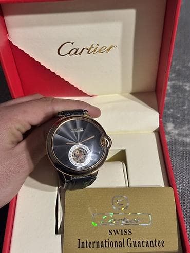 Eynəklər: Qol saatı, Cartier, rəng - Qızılı — 3