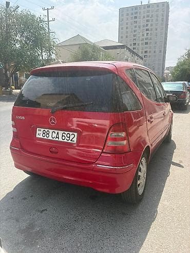 mersedes qapi: Mercedes-Benz A 160: 1.6 l | 2002 il Hetçbek — 1