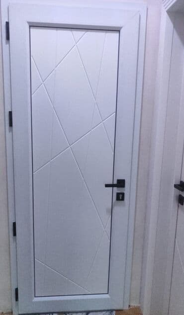 plastik qapılar: Yeni Plastik qapı Zamok və çərçivə ilə, Zəmanətli, Pulsuz quraşdırma, Pulsuz çatdırılma, Ünvandan götürmə, Rayonlara çatdırılma — 19