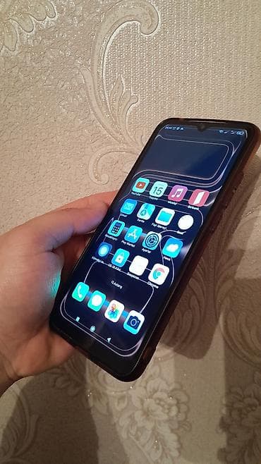 g plus coffee: Redmi 9A, 128 GB, rəng - Boz, Düyməli, Barmaq izi, Face ID — 2
