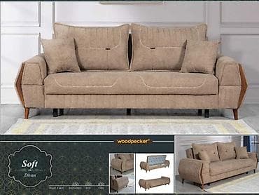 kreditle avtomobil: Woodpecker “Soft” divan Fabrik istehsalı mebellərin topdan qiymətlə — 1