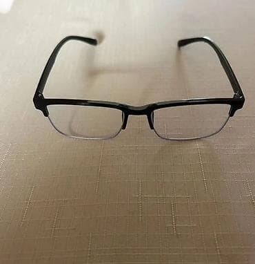 persol eynək: Yarımçərçivəli optik eynək - Dizayn: yuxarı hissəsi qalın qara — 1