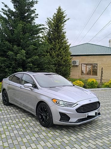 byd kreditle satisi: 2019 ili Ford Fusion amerika 1.5 mator. Ful versiya. Benzin Qiymet — 1