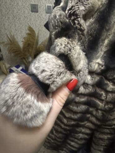 yun donlar instagram: Kürk, rəng - Gümüşü — 2