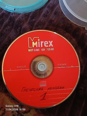 dvd rom: 90-cı illərdə yığılmış rus,xarici estrada,yunan və başqa mahnı — 4