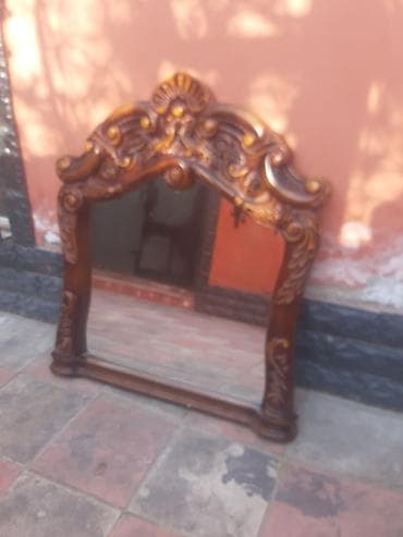 dəmir dekor: Güzgü Döşəmə üstü, Dekorativ, Əl işi — 4