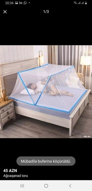 milcək oldurən: Ağcaqanad toru ◽ağcaqanad toru ◽milçek toru 🔹️isti yay günlerinde — 1