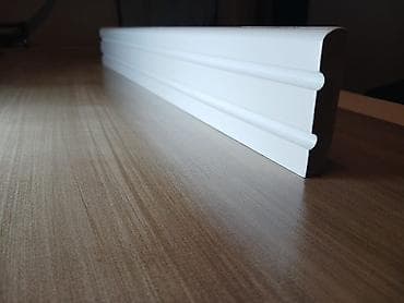 yolka sekilleri: MDF plintus – daxili interyer üçün hazır boyalı döşəmə bordürü - — 5