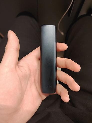 i̇qos: IQOS elektron tütün qızdırıcısı (holder) - Rəng: tünd boz/qara - — 2