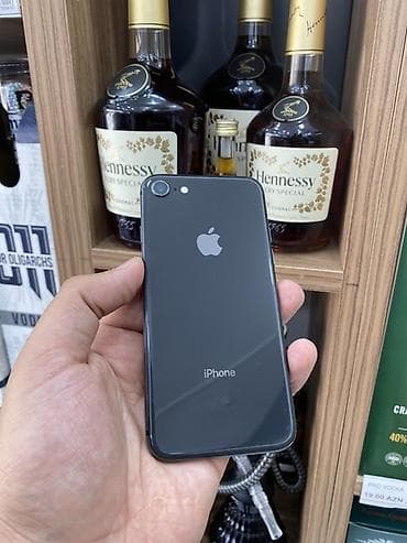 iphone 7 plus plata: IPhone 8, 64 GB, Qara, Barmaq izi — 1