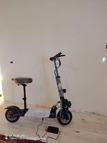 4 teker velosiped: Elektrik skuter – Toba (oturacaqlı) - Güclü elektrik mühərriki, arxa — 3