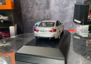 xrustal vaz: Коллекционная модель BMW 4 series F36 Gran Coupe silver 2014 Dealer — 18
