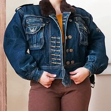 Vintage "Fashion Cage" Denim Jacket – Marjinal və Nadir Model (ikinci