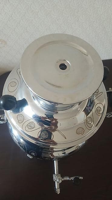 Samovarlar: Yeni Elektrik Samovar, 5 l, Pulsuz çatdırılma — 4