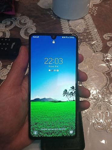 Samsung Galaxy A30s, rəng - Qara, Barmaq izi
