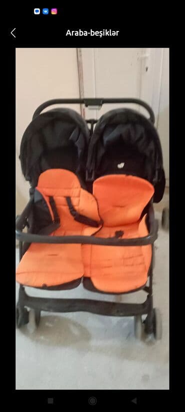 uşağ arabalari: Əkizlər üçün araba, İşlənmiş, Ünvandan götürmə — 1