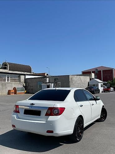 cobalt disk: Chevrolet Epica sedan – geniş salon və rahat sürüş üçün. Texniki: - — 10