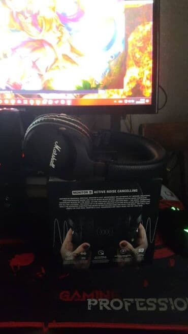 marshall наушники: Новый Беспроводные (Bluetooth) Наушники, Marshall, цвет - Черный — 2