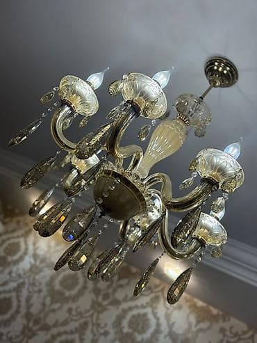 listurlar: Çılçıraq, 8 lampa, Metal — 5