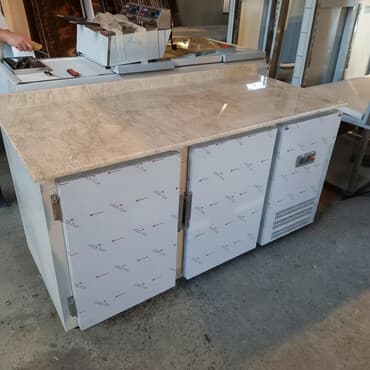 vitrinlər: Peşəkar mətbəx avadanlıqları - Soyuduculu iş masası – mərmər tipli — 1