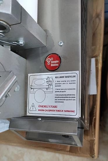 Restoran, kafe avadanlığı: Stolüstü xemir yayan Şengün Makina Sm-60 model Türkiyə istehsalı — 7