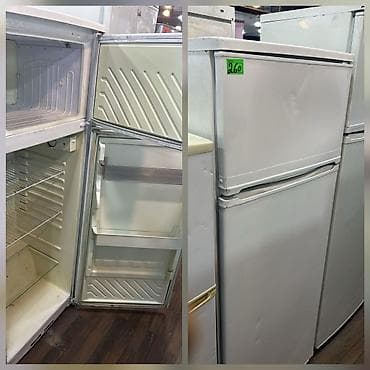 İki kameralı məişət soyuducusu - Üst hissədə ayrıca dondurucu bölmə -