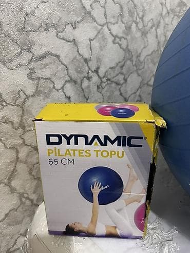 Мячи: Dynamic Pilates Topu – 65 sm - Çapı: 65 sm - Rəng: mavi - Material — 2