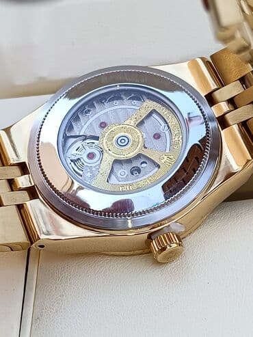 el fecr saat: Yeni, Qol saatı, Rolex, rəng - Qızılı — 5