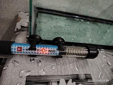 Pişiklər: Akvaryum dəsti - Şüşə akvaryum: düzbucaqlı forma, yuxarı və aşağı — 6