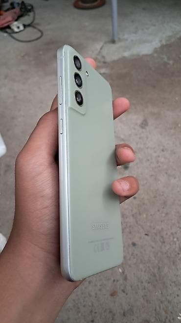 samsung c: Samsung Galaxy S21 FE, 128 GB, rəng - Yaşıl, Simsiz şarj — 5