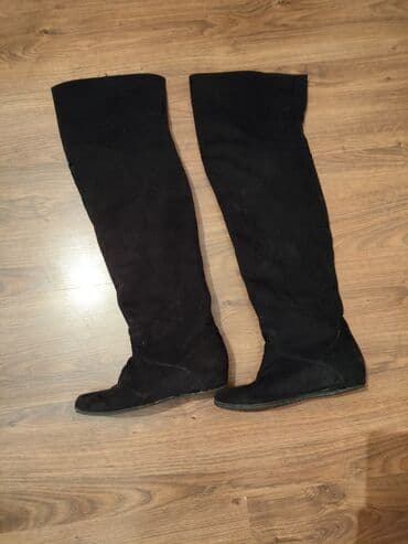 nabuk sapaskiler: Uzunboğaz, Ölçü: 38.5, rəng - Qara, İşlənmiş — 4