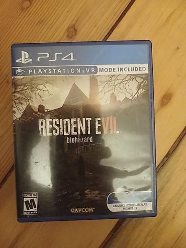 PS4 oyun diskləri Until dawn 25 Last of us 1 20 Resident evil village