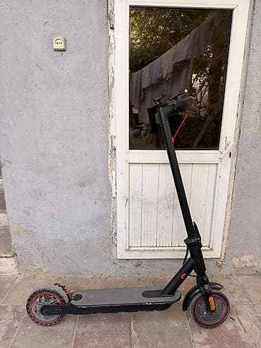 rezin batut: Elektrik skuter – qatlana bilən şəhər modeli - Rəng: qara - Güclü — 2