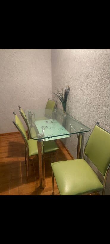 metbex stolari: Qonaq masası, Açılmayan, Şüşə, Dördbucaq masa — 1