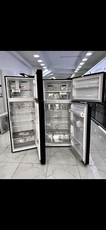 soyuducu kamera satilir: Yeni 4 qapılı LG Soyuducu Satılır, rəng - Qara — 2