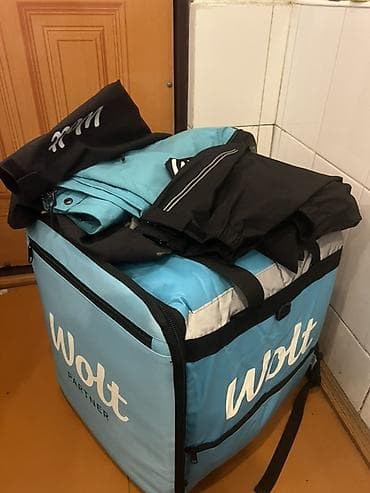 Wolt Partner termo çatdırılma çantası və ekipman dəsti Dəstə — 4