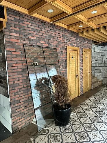 kubik daş: Fasad üçün dekorativ daş üzlük – qaya fakturalı klinker panellər - — 1