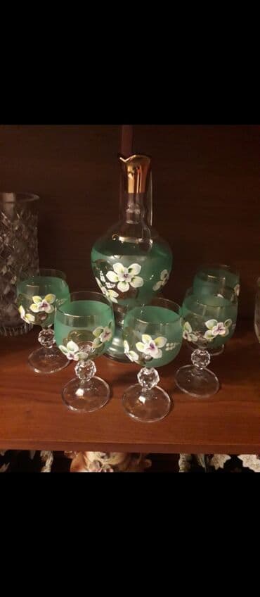 desert qaşığı: Rəng - Yaşıl, Şüşə — 1