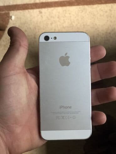 iphone 5 ekran: IPhone 5, < 16 GB, Ağ, Zəmanət — 2