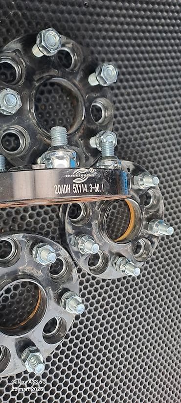 15 disk təkər: Məlumat - Təkər diski üçün ara spacer dəsti (4 ədəd) - Ölçü: 20 mm - — 5