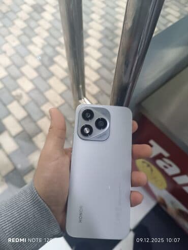 honor play qiymeti: Honor 400 Lite, 256 GB, rəng - Gümüşü, Barmaq izi — 8