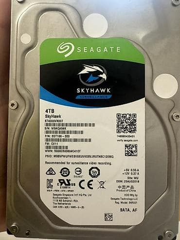 Daxili Sərt disk (HDD) Seagate, 4 TB, 3.5"