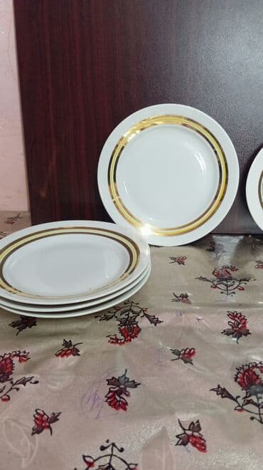 əşya alıram: Nəlbəkilər, rəng - Ağ, Farfor — 4