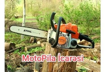 Qayçılar, bıçaqlar: Motopila, benzopila — 1