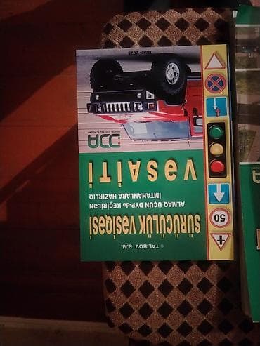 şit zarafatlar: Məhsul: “Sürücülük Vəsaitləri – Test-İmtahan Çalışmaları” kitab dəsti — 1