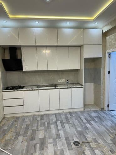 Sifarişlə mətbəx dəsti, Özü çəkən petlələr, Sadə laminat, Kredit yoxdur, Pulsuz çatdırılma